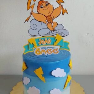 Arquivo de Corte Topo de Bolo Hércules Baby