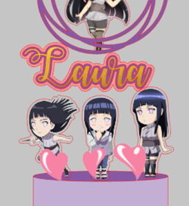 Arquivo de Corte Topo de Bolo Hinata