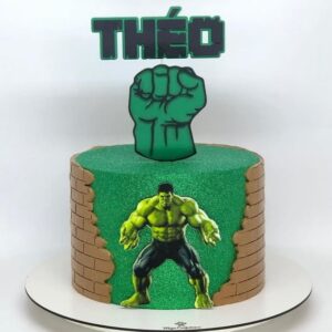 Arquivo de Corte Topo de Bolo Hulk