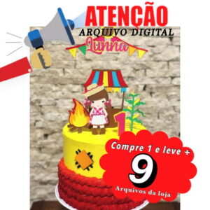 Arquivo de corte topo de bolo - junino (06)
