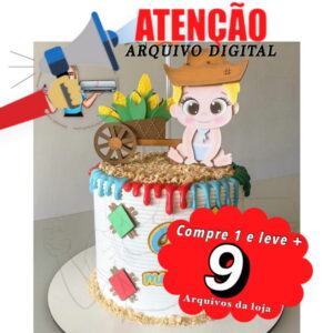 Arquivo de corte topo de bolo - junino (10)