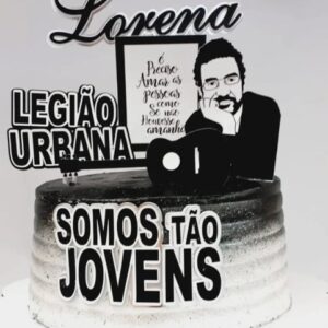Arquivo de Corte Topo de Bolo Legiao Urbana Studio+brinde