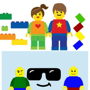 ARQUIVO DE CORTE TOPO DE BOLO Lego