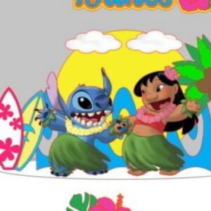 Arquivo de Corte Topo de Bolo Lilo e Stich #17207