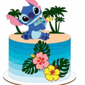 Arquivo de Corte Topo de Bolo Lilo e Stich #17218