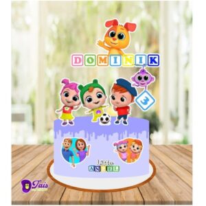Arquivo de Corte Topo de bolo Little Angel 09 - Studio e PDF