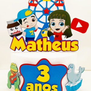 Arquivo De Corte Topo De Bolo Lucas Neto 3 Studio