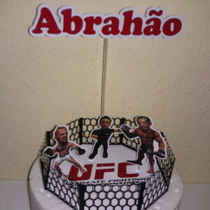 ARQUIVO DE CORTE TOPO DE BOLO LUTA UFC #13662