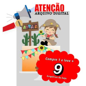 Arquivo de Corte Topo de Bolo - Maria Bonita Baby