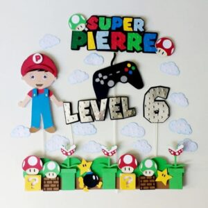 Arquivo de Corte Topo de Bolo Mario