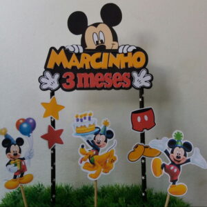 Arquivo de corte topo de bolo Mickey 04