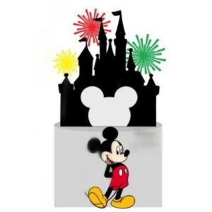 Arquivo de Corte Topo de Bolo Mickey Castelo #15114