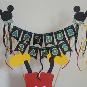 Arquivo de corte Topo de Bolo Mickey - COD.:640