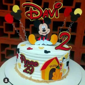Arquivo de corte topo de bolo mickey