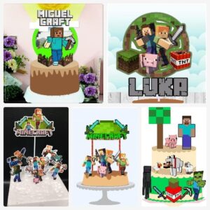 Arquivo de Corte Topo de Bolo Minecraft + Brinde