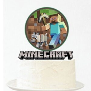 ARQUIVO DE CORTE TOPO DE BOLO MINECRAFT STUDIO PDF 1