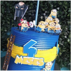 Arquivo De Corte Topo De Bolo Minions Studio 09