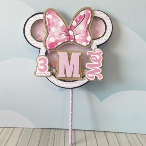 Arquivo de Corte Topo de Bolo Minnie 17