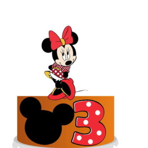 Arquivo de Corte Topo de Bolo Minnie