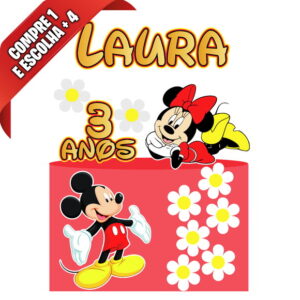 Arquivo de Corte Topo de Bolo Minnie