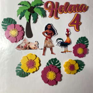 Arquivo de Corte Topo de Bolo Moana