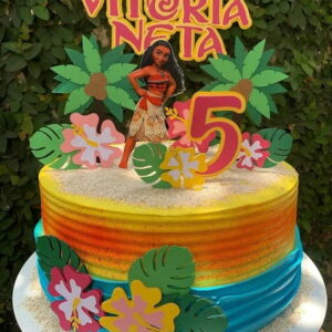 Arquivo de Corte Topo de Bolo Moana
