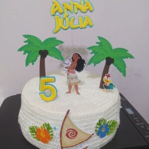 Arquivo de Corte - Topo de Bolo Moana