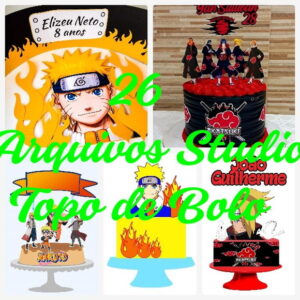 Arquivo de Corte Topo de Bolo - Naruto
