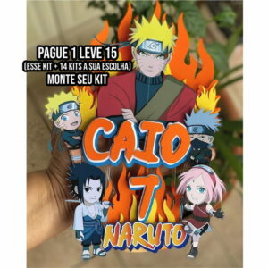 Arquivo de Corte Topo de Bolo Naruto 1