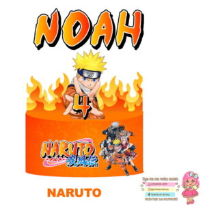 Arquivo de Corte Topo de Bolo Naruto