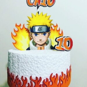 Arquivo de corte Topo de bolo Naruto STUDIO e PDF COD: 1209