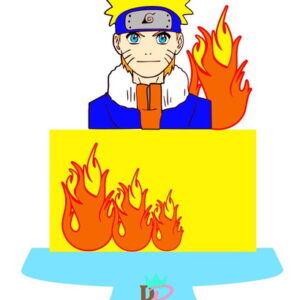 Arquivo de corte Topo de bolo Naruto STUDIO