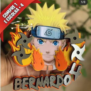 Arquivo de Corte Topo de Bolo Naruto
