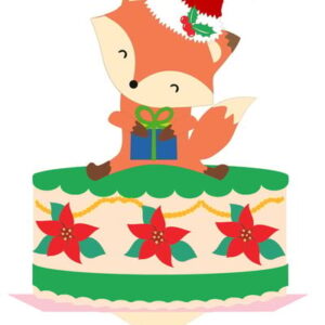 Arquivo de corte topo de bolo Natal 118 STUDIO