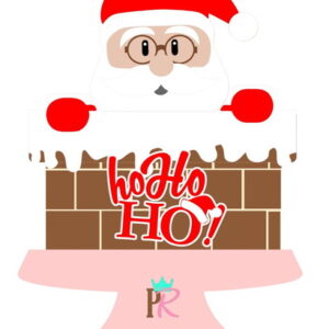 Arquivo de corte topo de bolo Natal 127 STUDIO