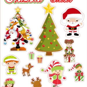 Arquivo de corte topo de bolo Natal 156 STUDIO