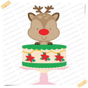 Arquivo de Corte Topo de Bolo Natal #2