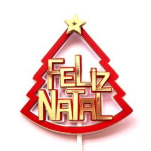 Arquivo de Corte Topo de Bolo Natal #15524