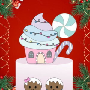 Arquivo de Corte Topo de Bolo Natal #15527
