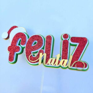 Arquivo de Corte Topo de Bolo Natal 2022 #15590