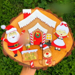 Arquivo de Corte Topo de Bolo Natal #15600