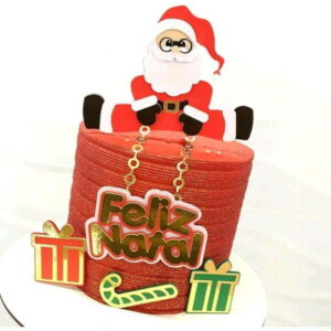 Arquivo de Corte Topo de Bolo Natal (#2106) Studio