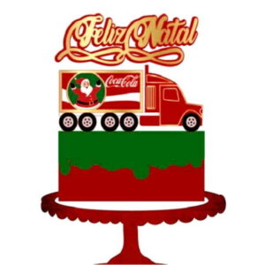 Arquivo de Corte Topo de Bolo Natal (#2122) Studio