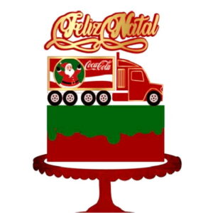 ARQUIVO DE CORTE TOPO DE BOLO NATAL (#2122) STUDIO