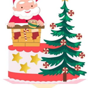 Arquivo de Corte Topo de Bolo Natal (#2198) Studio