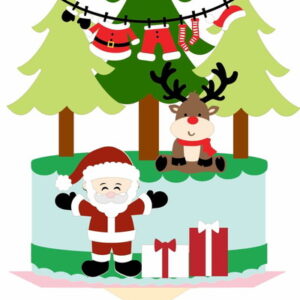 Arquivo de Corte - Topo de Bolo (natal) 55