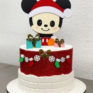 Arquivo de Corte - Topo de Bolo (Natal) 9