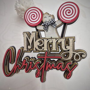 Arquivo de Corte Topo de Bolo Natal