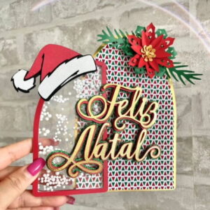Arquivo de Corte Topo de Bolo Natal