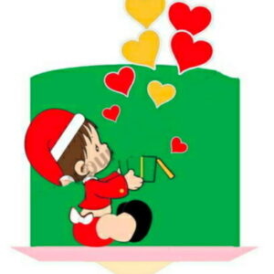 Arquivo de Corte Topo de Bolo Natal Baby (#1626) Studio.